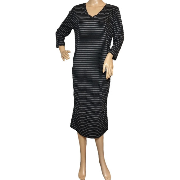 Isabel Maternity stretch ribbed dress - Picture 11 of 14